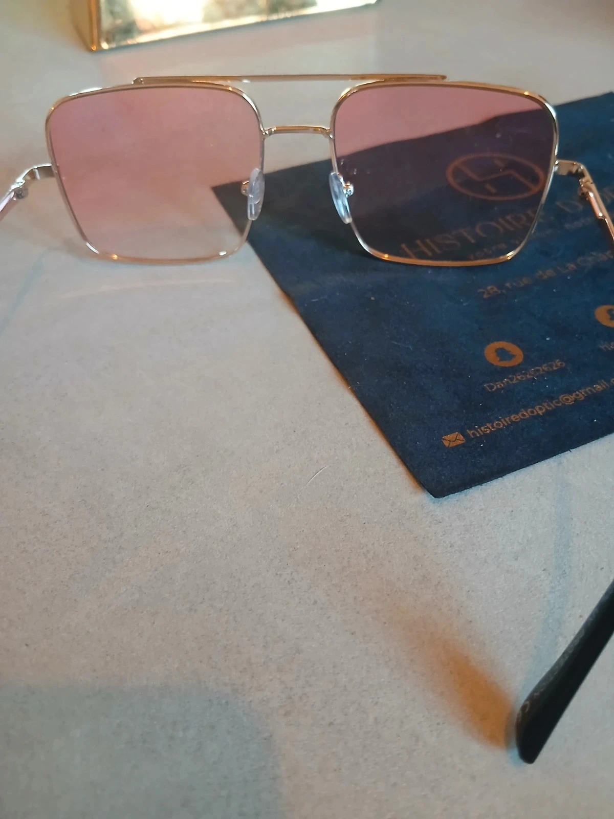 Óculos de Sol Luxo - Modelo CV2007 (Estilo 'Histoire d'Optic') – photo 9